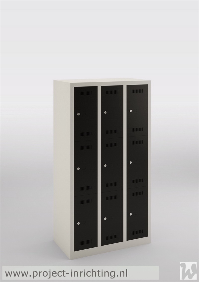 34 Bisley Monobloc Lockers